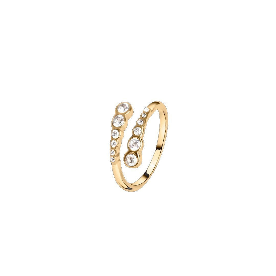 Design Advanced Metal Copper Plated Real Ring
