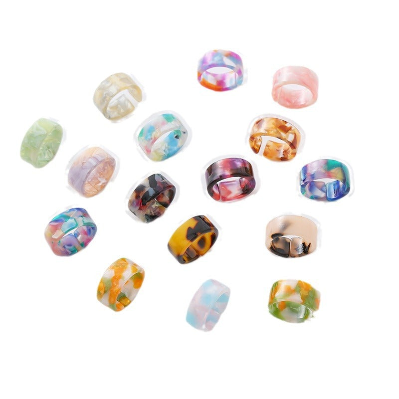Female Sweet All Match Index Finger Circle Ring