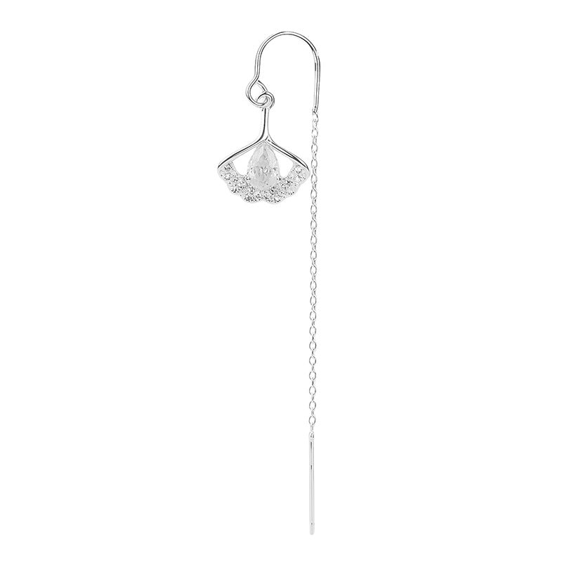 Leaf Live Broadcast Drainage Ancient Style Earrings
