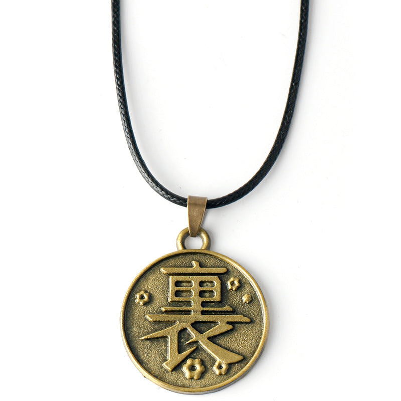 Anime Peripheral No Stove Door Bamboo Necklaces