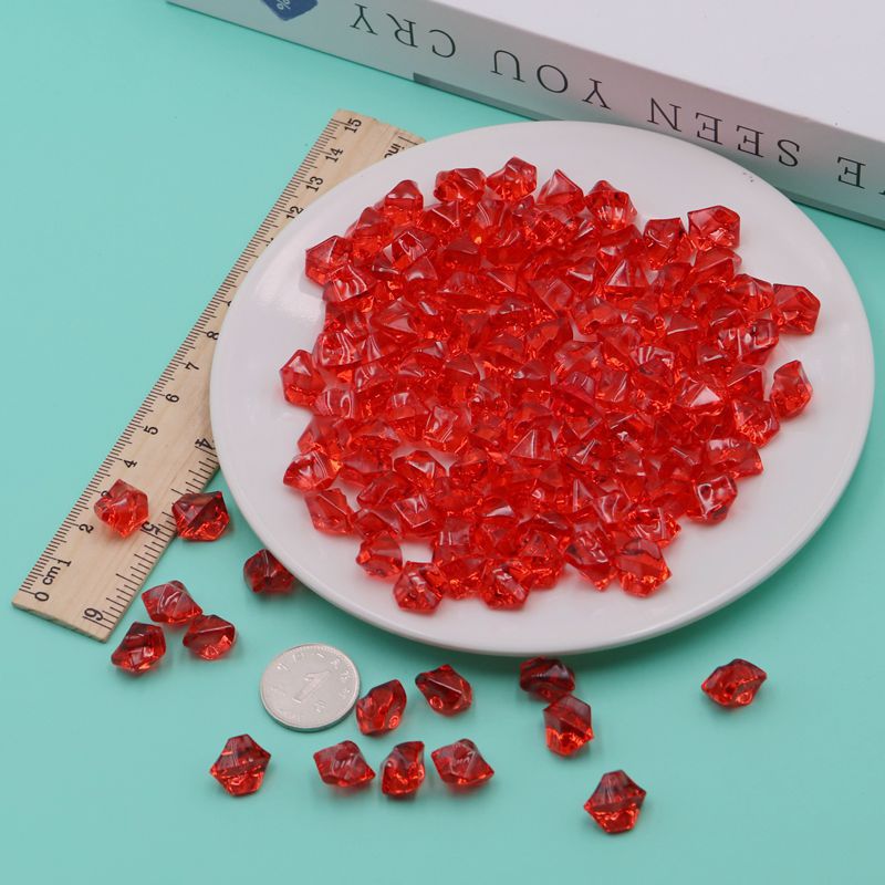 Toy Colorful Plastic Luminous Ice Cube Jewelry Accessories