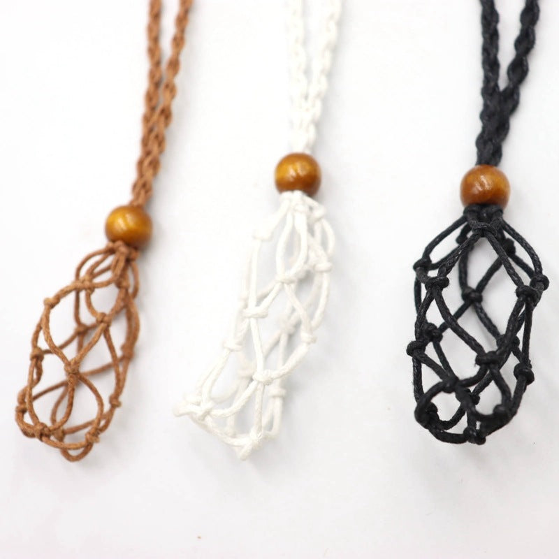 Telescopic Handmade Wire Mesh Support Retro Pendants