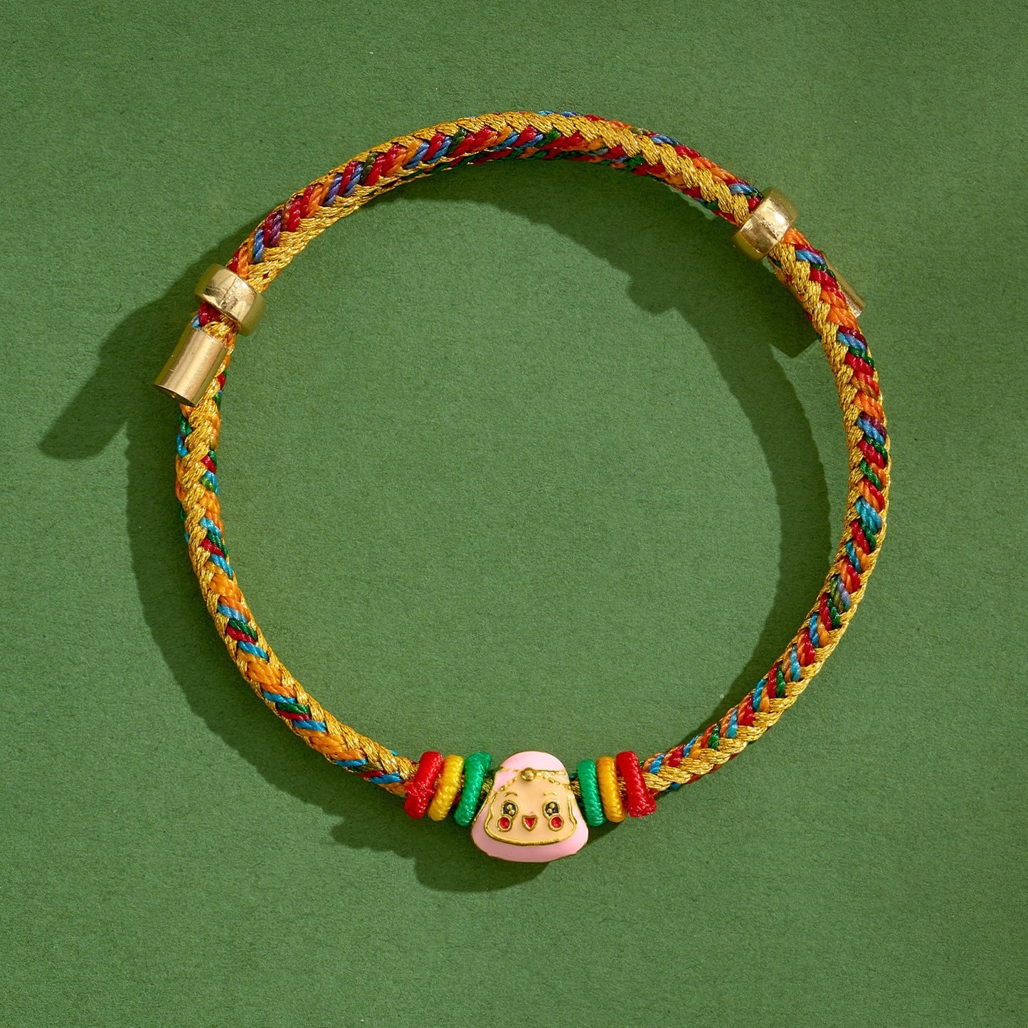 Dragon Boat Festival Colorful Rope Small Red Hand-woven Tiger Head Bracelet
