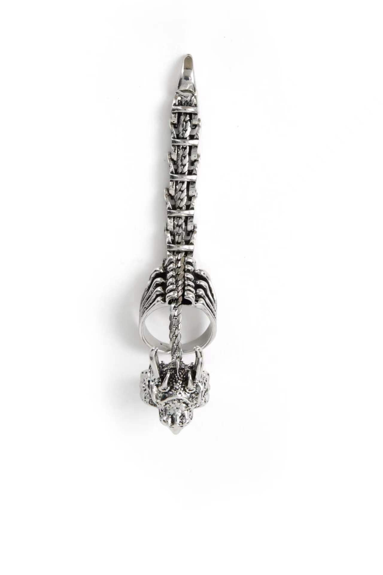 Men's Retro Scorpion Movable Personality Punk Hip Rings