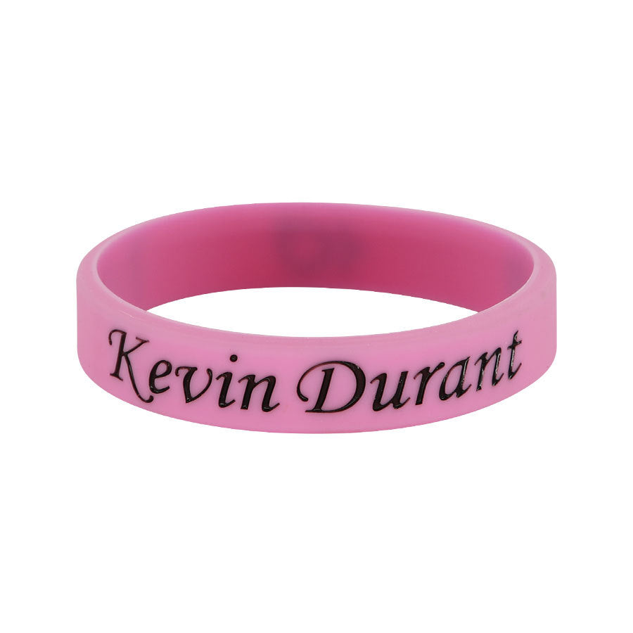 Basketball Silicone Rubber James Curry Harden Durant Bracelet