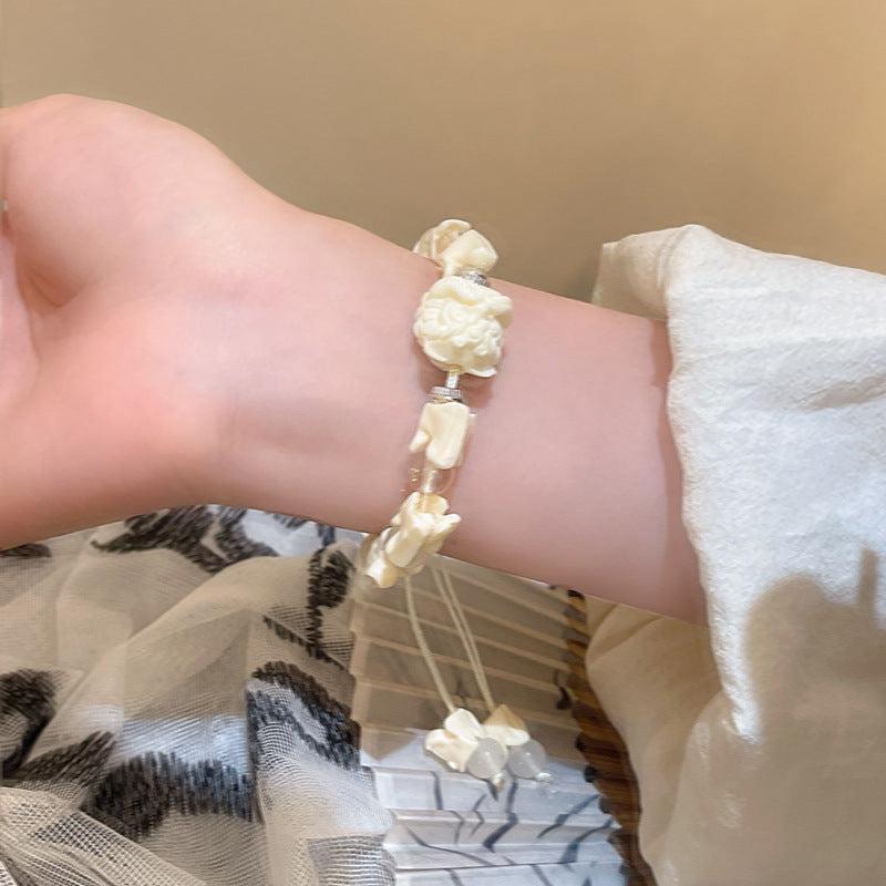 Women's Chinese Beaded High-grade Minority Pearl Retro Bracelet
