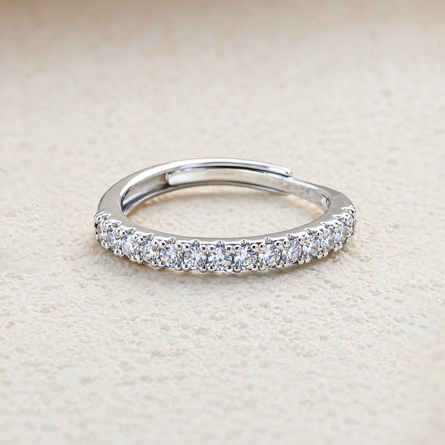 Diamond Can Be Word Row Fashion Rings
