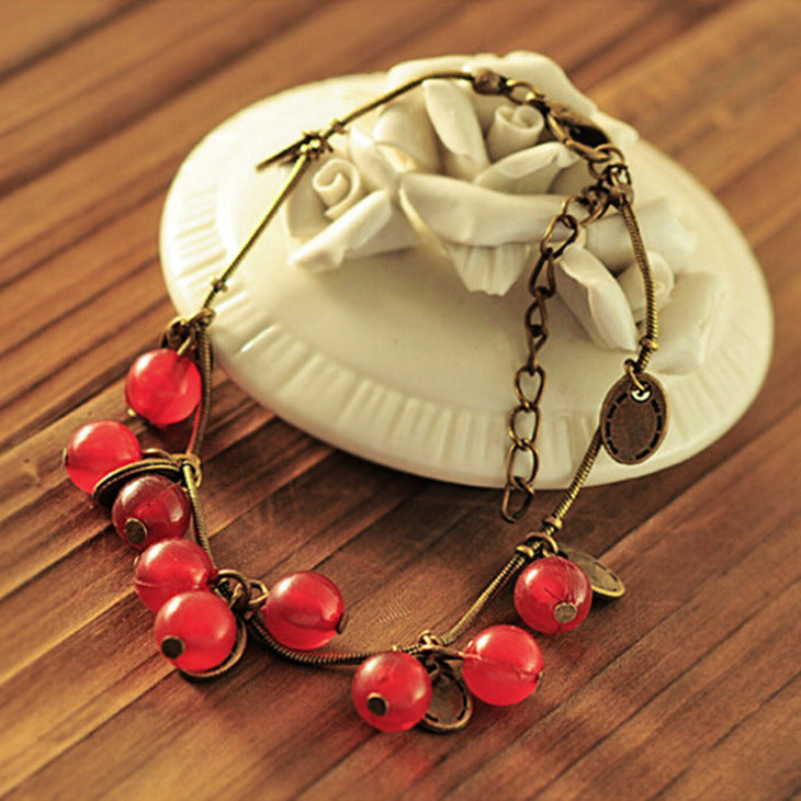 Retro Forest Bohemian Cherry Sweet Fashion Necklaces