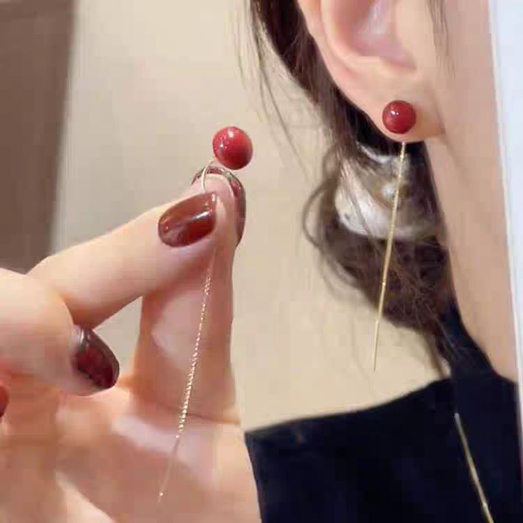 Long Fringed Pearl Elegant High Sense Fashion Minimalism Light Luxury Ear Line