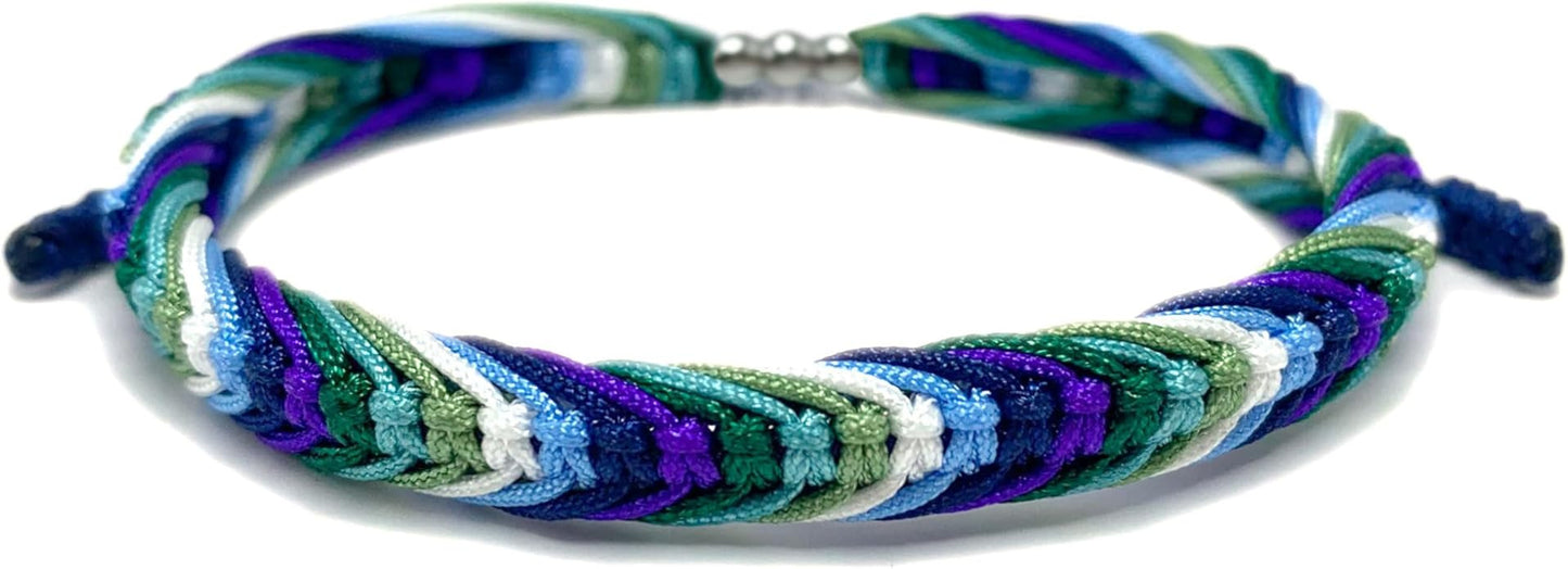 Hand Woven Rope Flag Color Matching Australia Bracelet