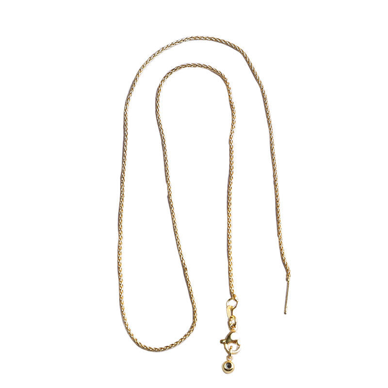 Adjustable Circumference Chain Ball Plunger Box Return Pattern Chopin Necklace