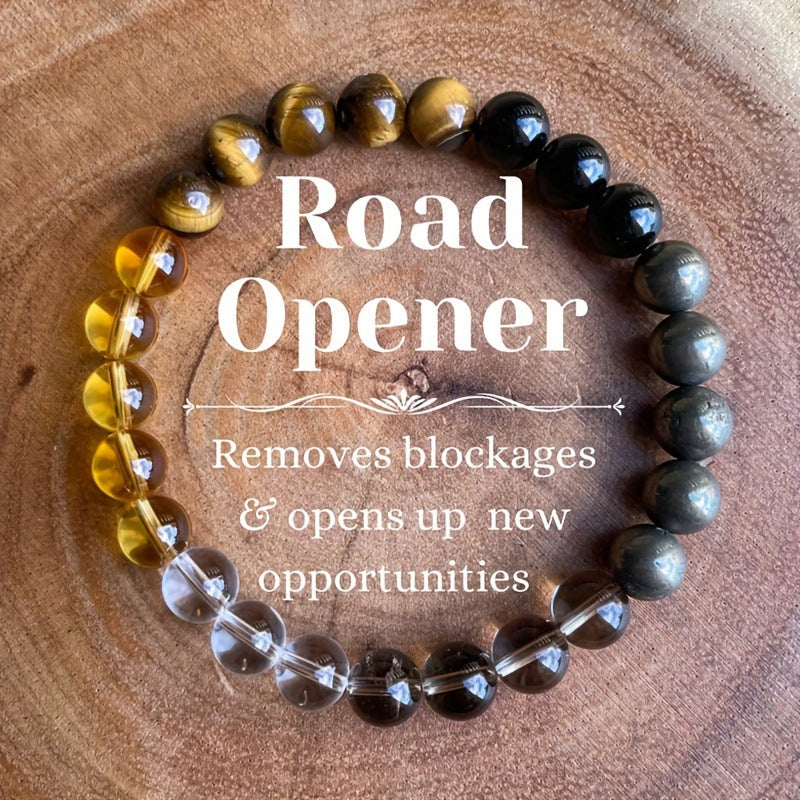 Glamorous Slouchy Attractive Natural Stone Crystal Bracelets
