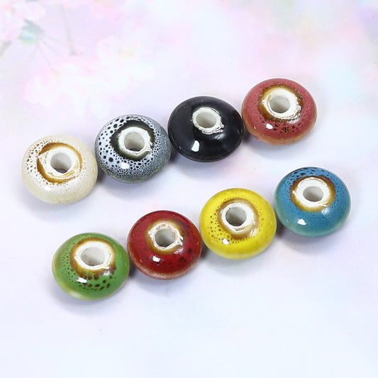 Abacus Ceramic Beads Scattered Little Flying Jewelry Accessories
