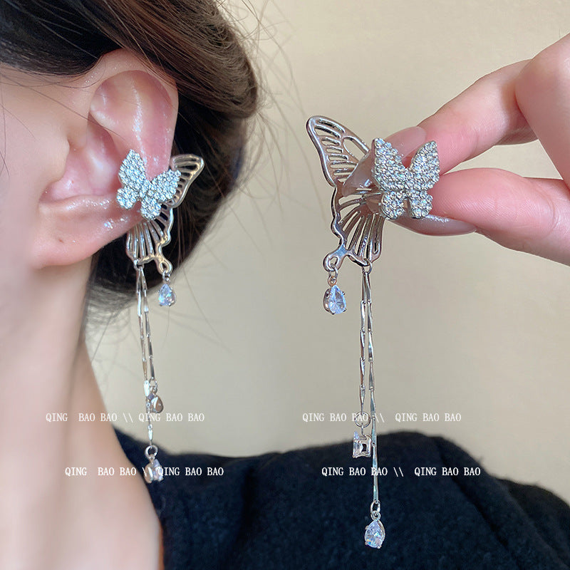 Ear Clip Female Fashion Temperament High Sense Niche Earrings