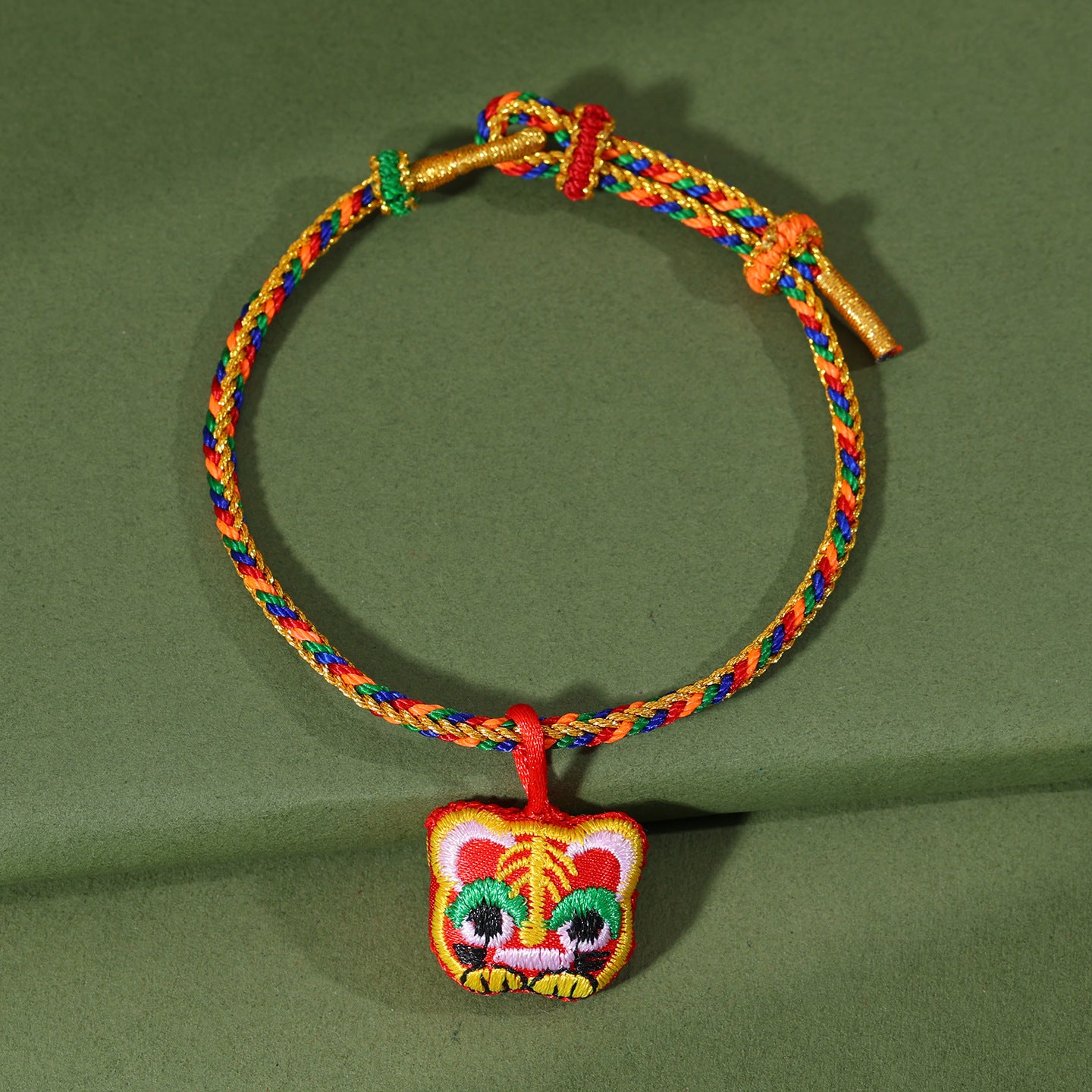 Festival Colorful Rope Ethnic Style Hand-woven Adult Small Sachet Carrying Bracelet