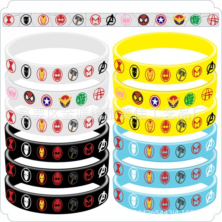 Cartoon Silicone Anime Surrounding The Game Wrist Bracelets