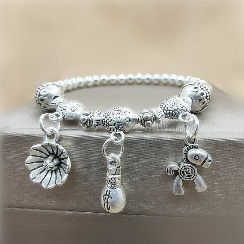 Retro Style Special Immediately Rich Flower Bracelets