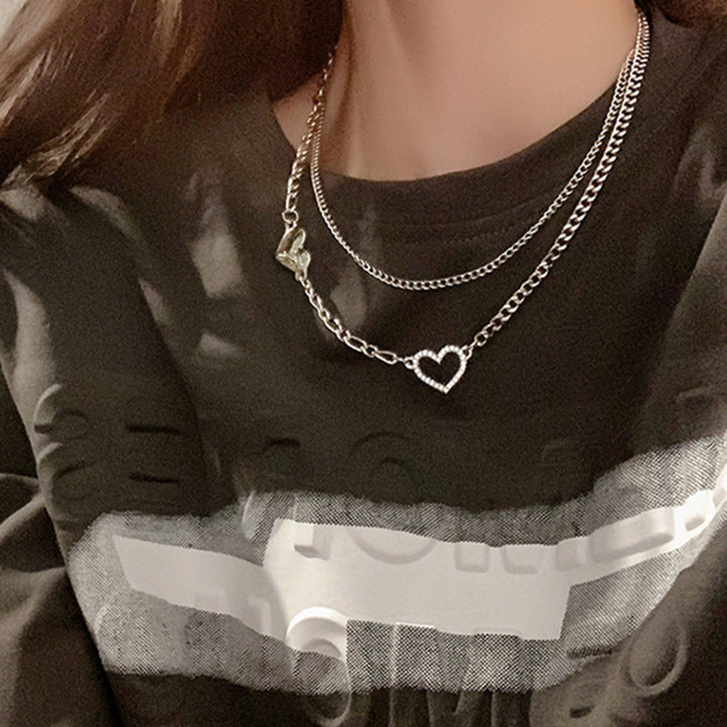 Women's Hot Design Sense Niche T-shirt Chain Necklace