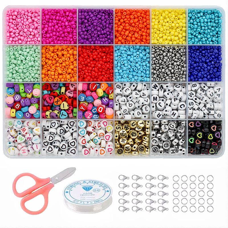 Beads Micro Glass Bead Solid Color Scattered Jewelry Accessories