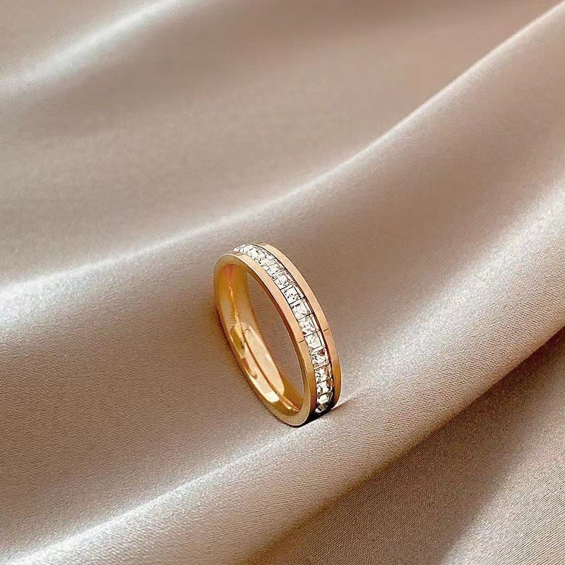 Female High-grade Sense Affordable Luxury Fashion Rings