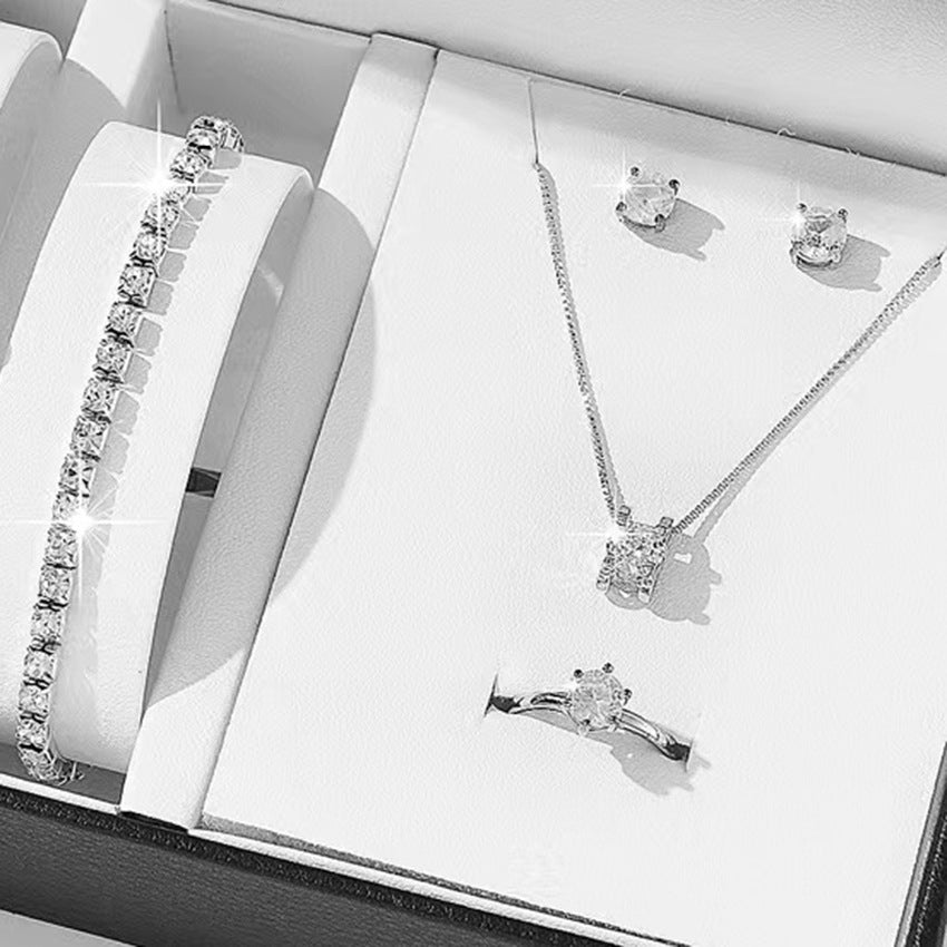 Glamorous Graceful Stylish Simple Versatile Watch Jewelry Set