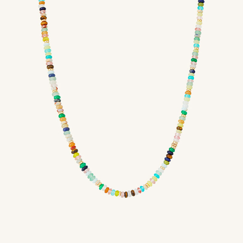 Dopamine Beaded Female Summer Clavicle Chain High Necklaces