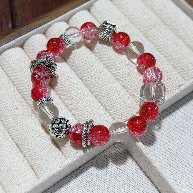 National Fashion Lucky Fortune Pony Life Niche Bracelet
