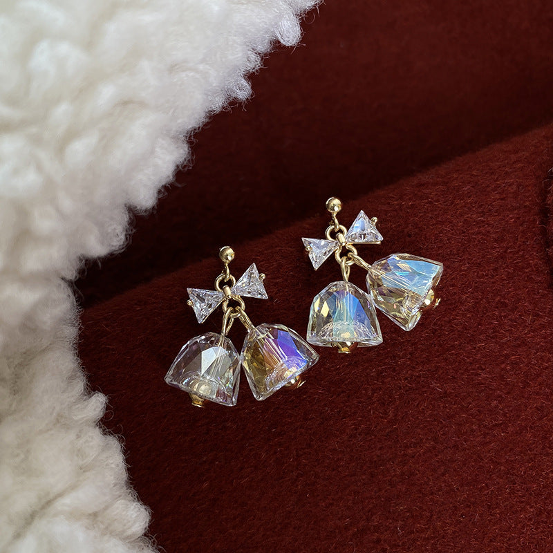 Bow Female Sier Needle Niche Design Rings