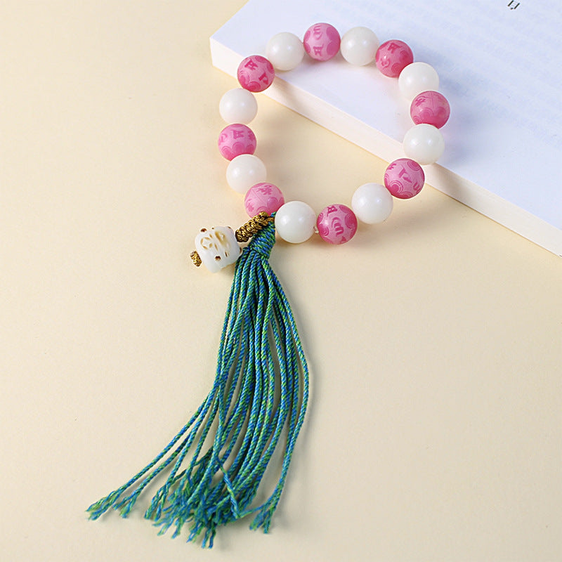 Bodhi Candy Color Single Circle Pliable Temperament High Throw Three Bracelets