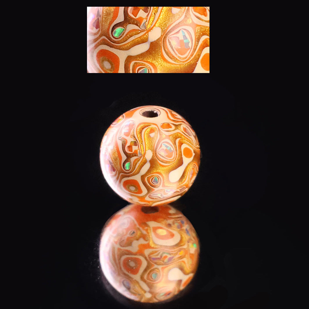 Paint Beads Opal Loose Wooden Beaded Rosewood Embryo Single Bracelets