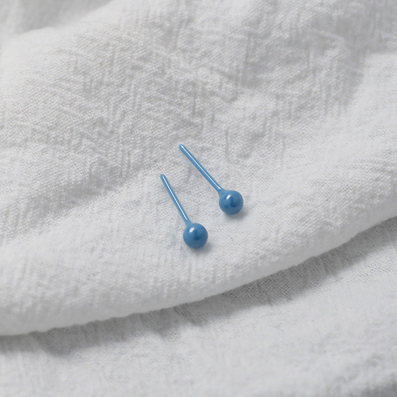 Ear Female Ceramic Bar Not Allergic Sleeping No Need Stud Earrings