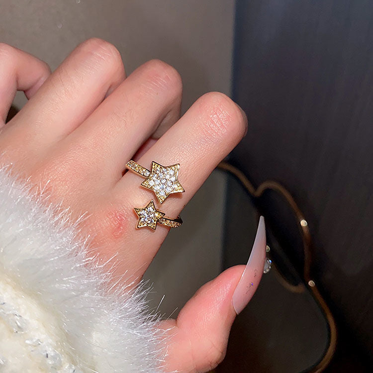 Cat Eye Rabbit Open Fashionable Index Finger Design Rings