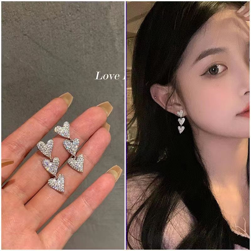 Fairy Style Korean Sweet Mori Minority Elegant Face Earrings