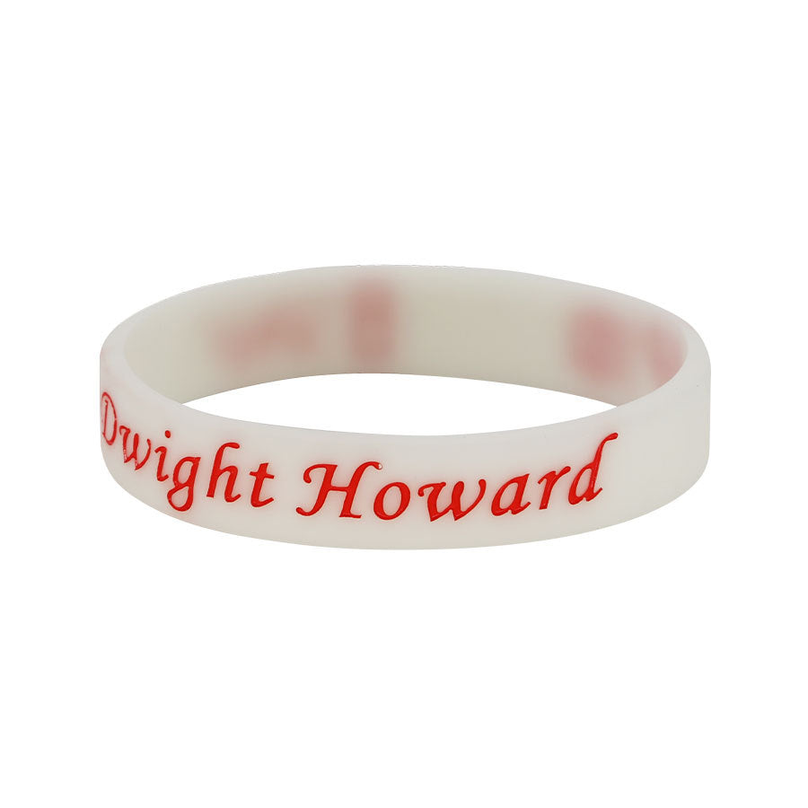Star Concave Thickened Silicone Kobe James Basketball Bracelet