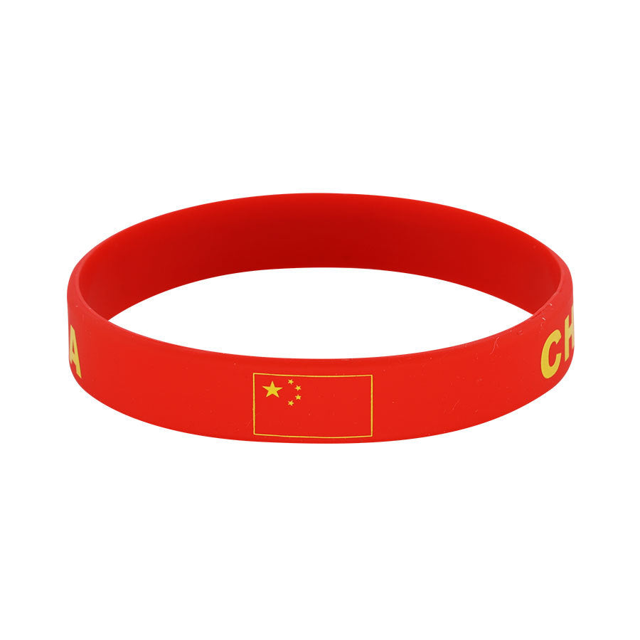 Cup Silicone National Team Canada Ink Flag Bracelets