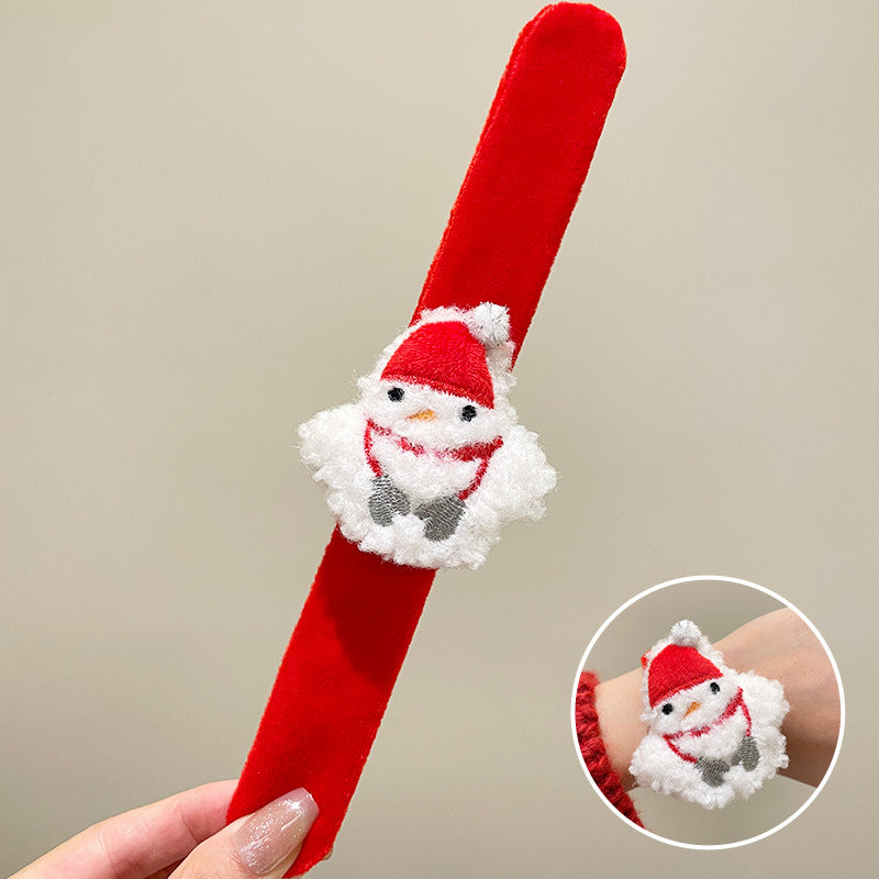Children's Plush Cute Doll Elk Slap Gift Hair Couple Bracelet