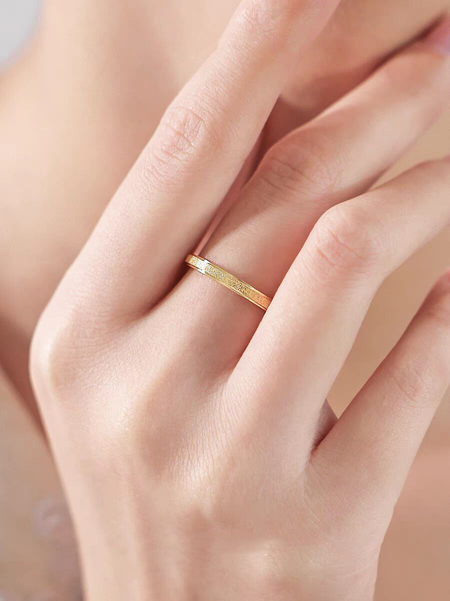 Design Simple Index Finger Cold Wind Rings