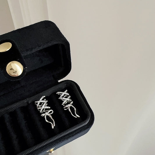 Women's Bow Ear Clip Niche Design Elegant Rings