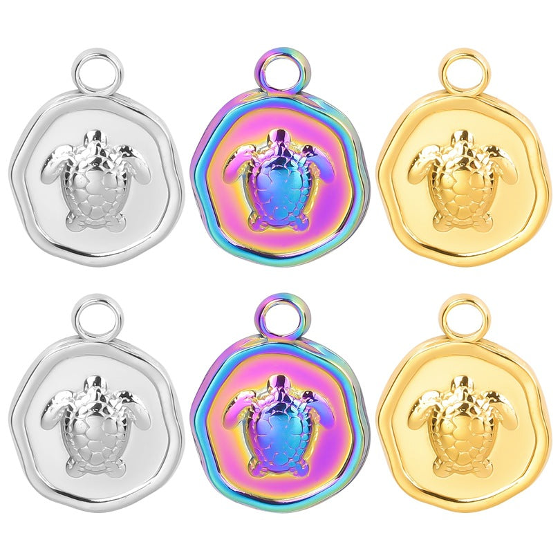 Stainless Steel Turtle Light Luxury Minority Vacuum Necklaces