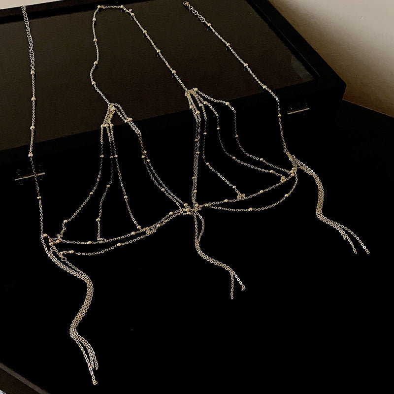 Women's Sweet Cool Hot Love Stars Fashion Creative Design Sense Clavicle Necklace
