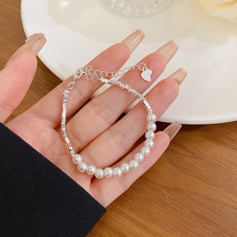 Women's Chinese Beaded High-grade Minority Pearl Retro Bracelet