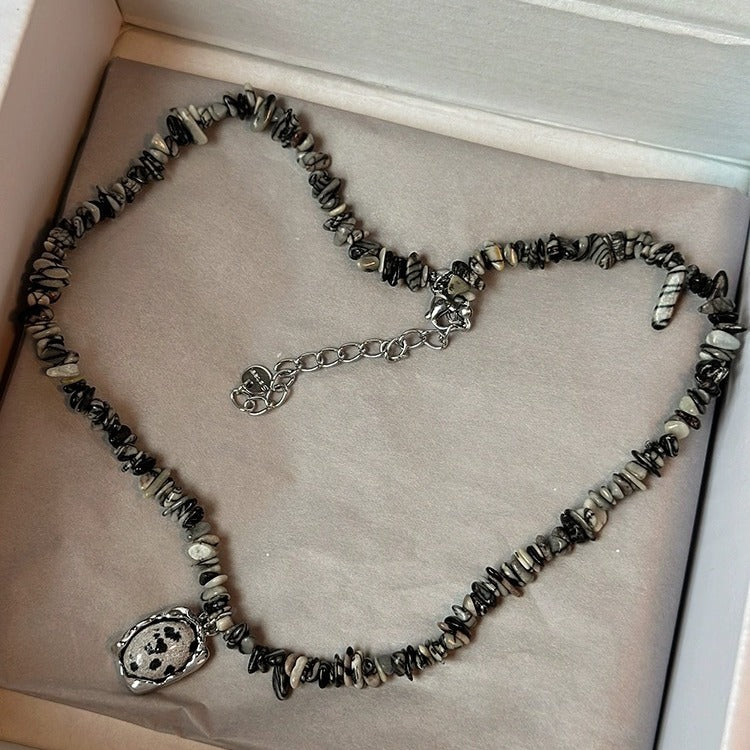 Women's Gravel Light Luxury Minority High-grade Clavicle Chain Necklaces