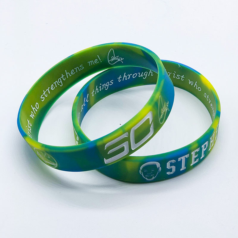 Lava Hand James Curry Glowing Inspirational Fans Bracelet