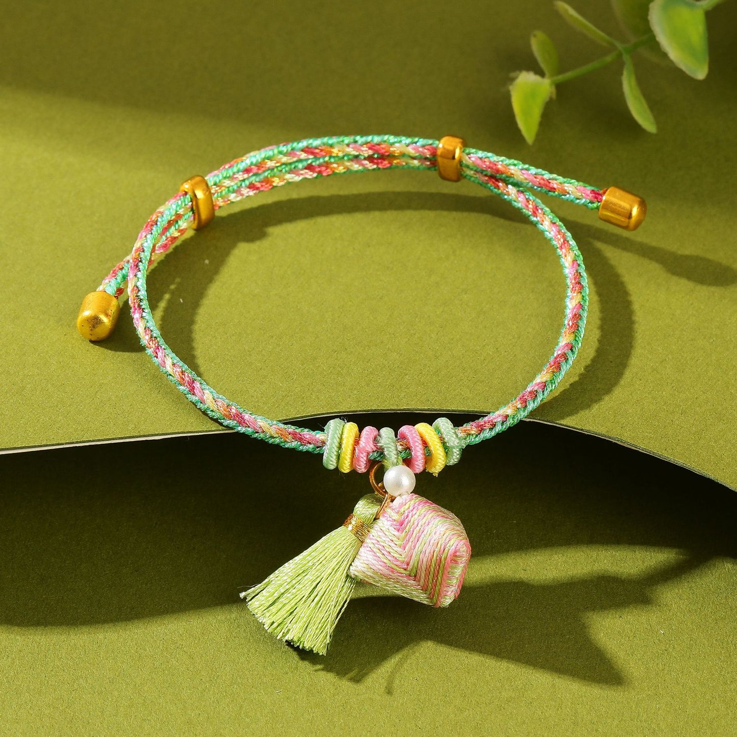 Children's Dragon Boat Festival Colorful Rope Carrying Strap Hand-woven Tiger Sachet Bracelets