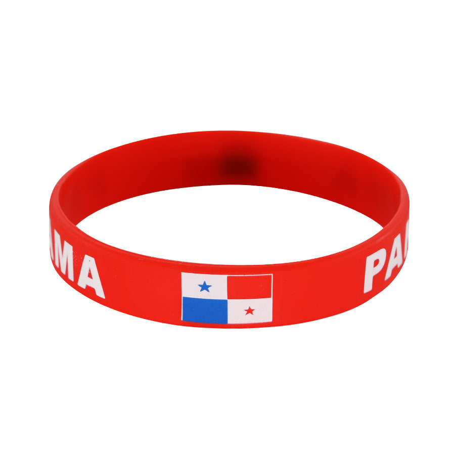Cup Silicone National Team Canada Ink Flag Bracelets