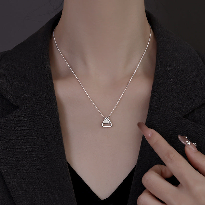Women's Geometric Triangle For Niche Design Fashion Personality Style Simple Graceful Necklace