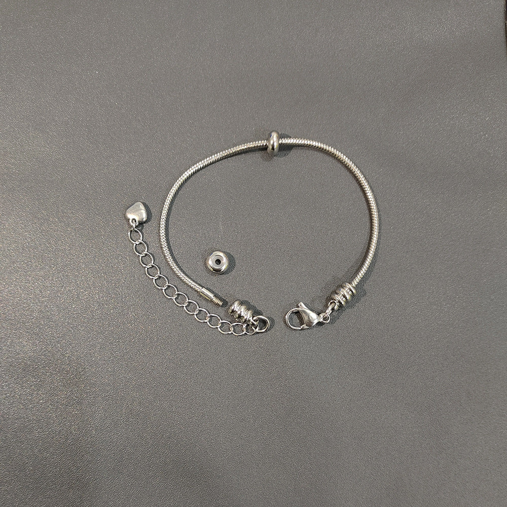 Snake Bones Chain Universal Wear Vacuum Furnace Plating Real Bracelets