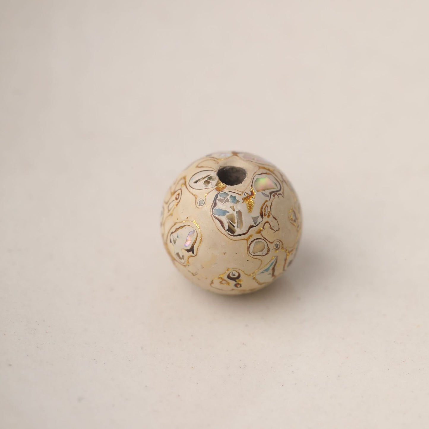 Paint Large Beads Inlaid Screw Scattered Single Bracelet