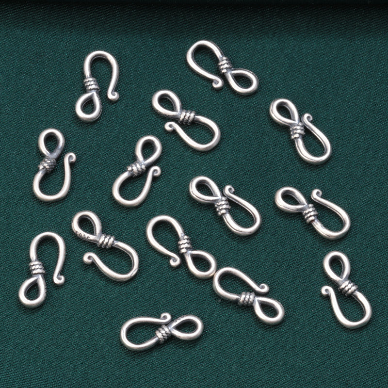 Durable Buckle Button Retro Antique Finish Pendants