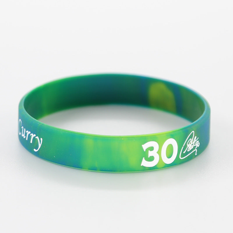 Star Black Mamba James Curry Letter Bracelet
